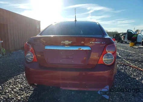 2014 Chevrolet Sonic Lt из США, поврежденный, VIN 1G1JC5SH4E4148205